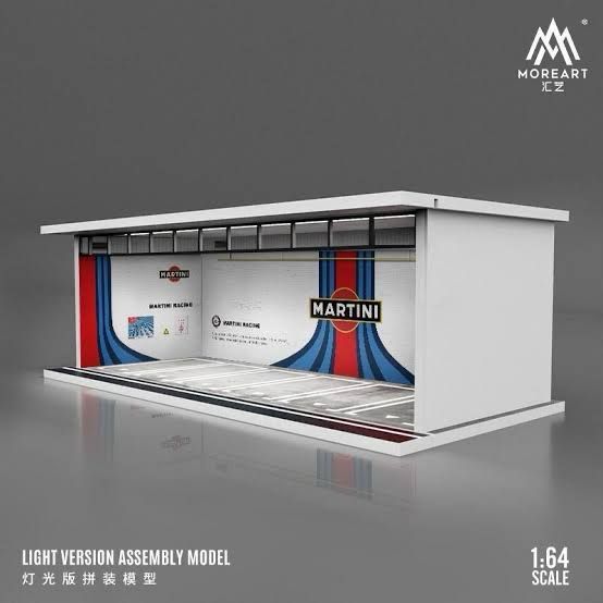 Martini Diorama 1:64 Scale MoreArts