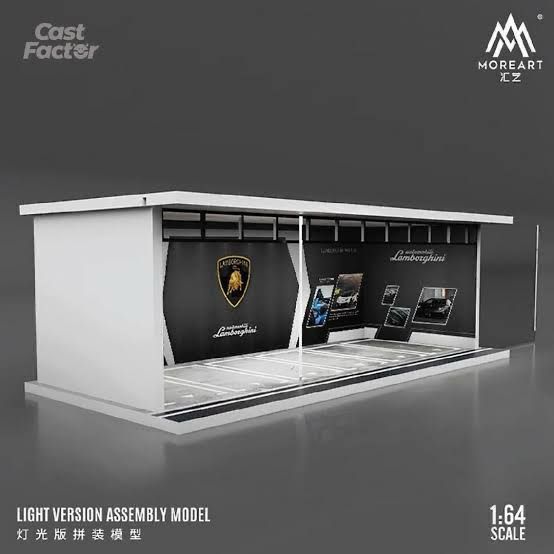 Lamborghini Diorama 1:64 Scale MoreArts