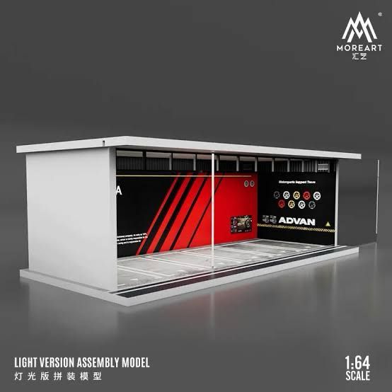 Yokohama Advan Diorama 1:64 Scale MoreArts