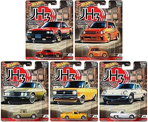 Japan Historics 3 (JH3) Hotwheels Premium Set