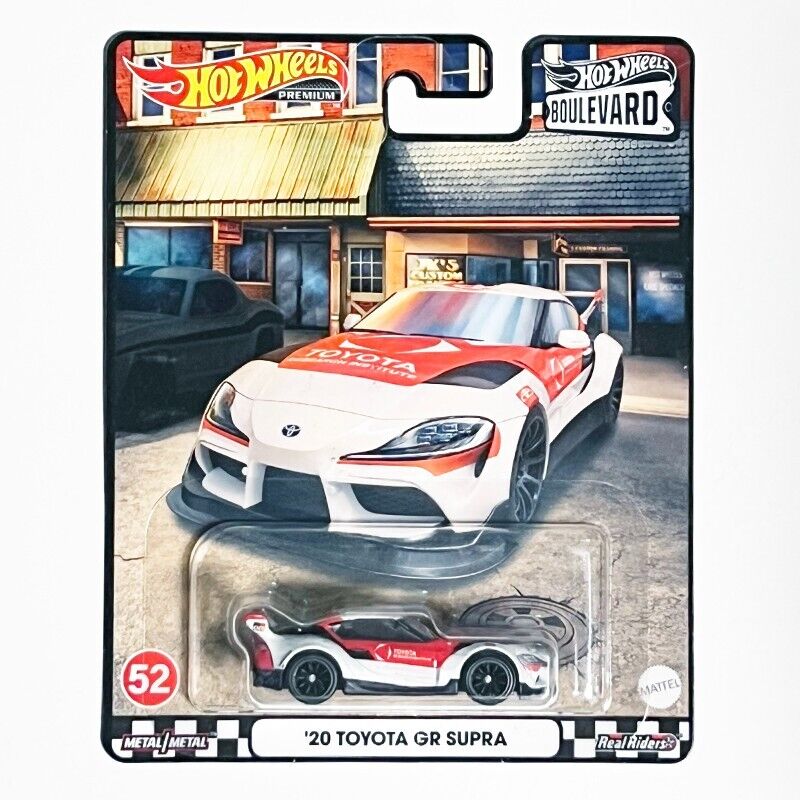 '20 Toyota GR Supra Boulevard Hotwheels #52