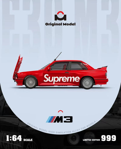 BMW E30 SUPREME LIVERY - ORIGINAL MODEL 1:64