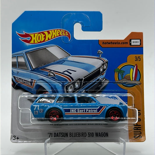 ‘71 Datsun Bluebird Wagon 510 - Surf’s Up 3/5 Hotwheels Mainline