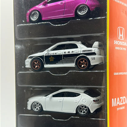 HVM CUSTOM - MBX JAPAN CRUISERS 5pk (Wheel Swapped) Matchbox