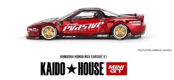Honda NSX Evasive V1 Kaido House x Mini GT 1:64 – Diecast Culture Honda NSX Evasive V1 Kaido House x Mini GT 1:64 – Diecast Culture