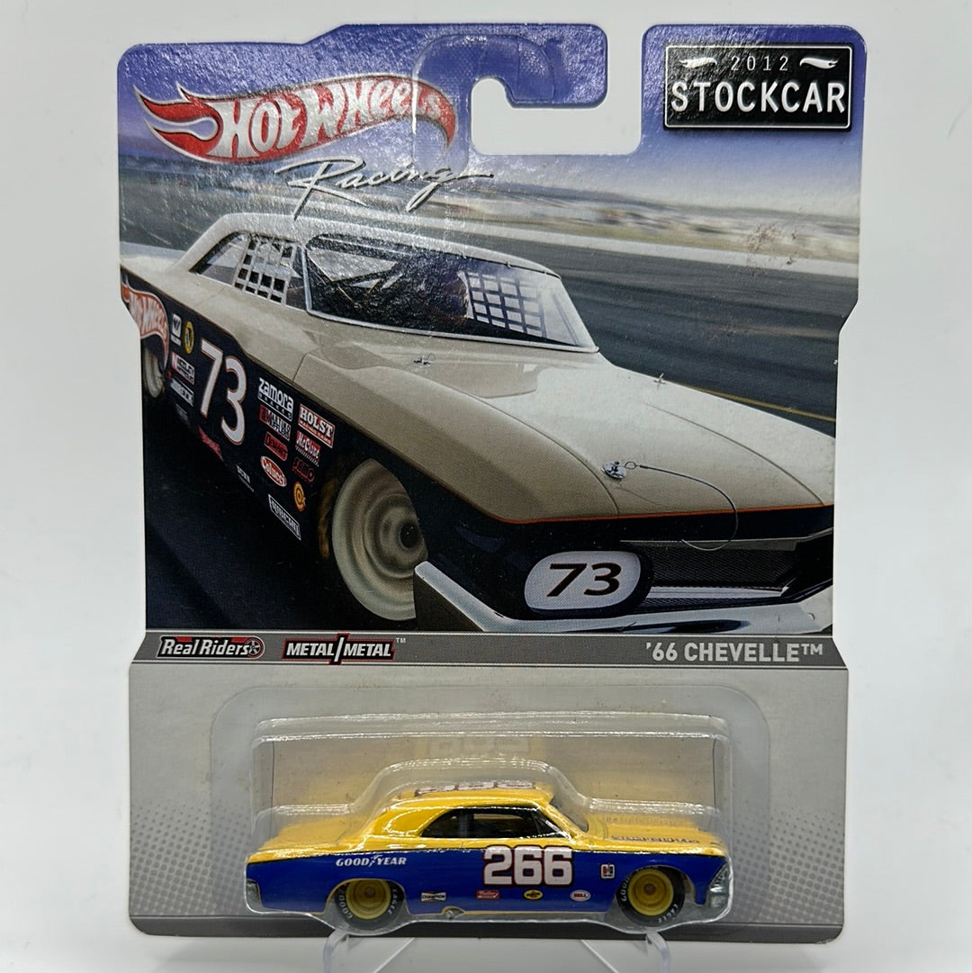 ‘66 Chevelle Hotwheels Racing 2012 StockCar Hotwheels Premium 1:64