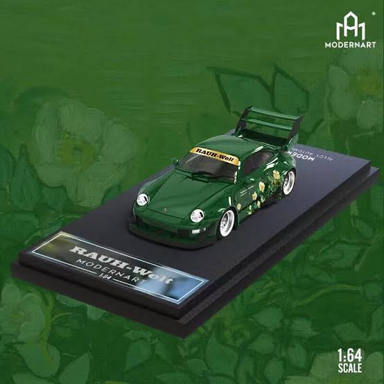 Porsche 993 “WILD ROSES” Modern Art Limited 499pcs - 1:64