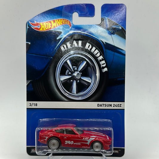 Datsun 240z Real Riders 3/18 Hotwheels Mainline 1:64