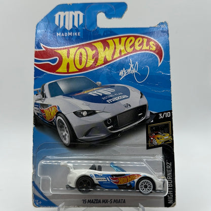 ‘15 Mazda MX-5 Miata Mad Mike - NightBurnerz 3/10 Hotwheels Mainline 40/365