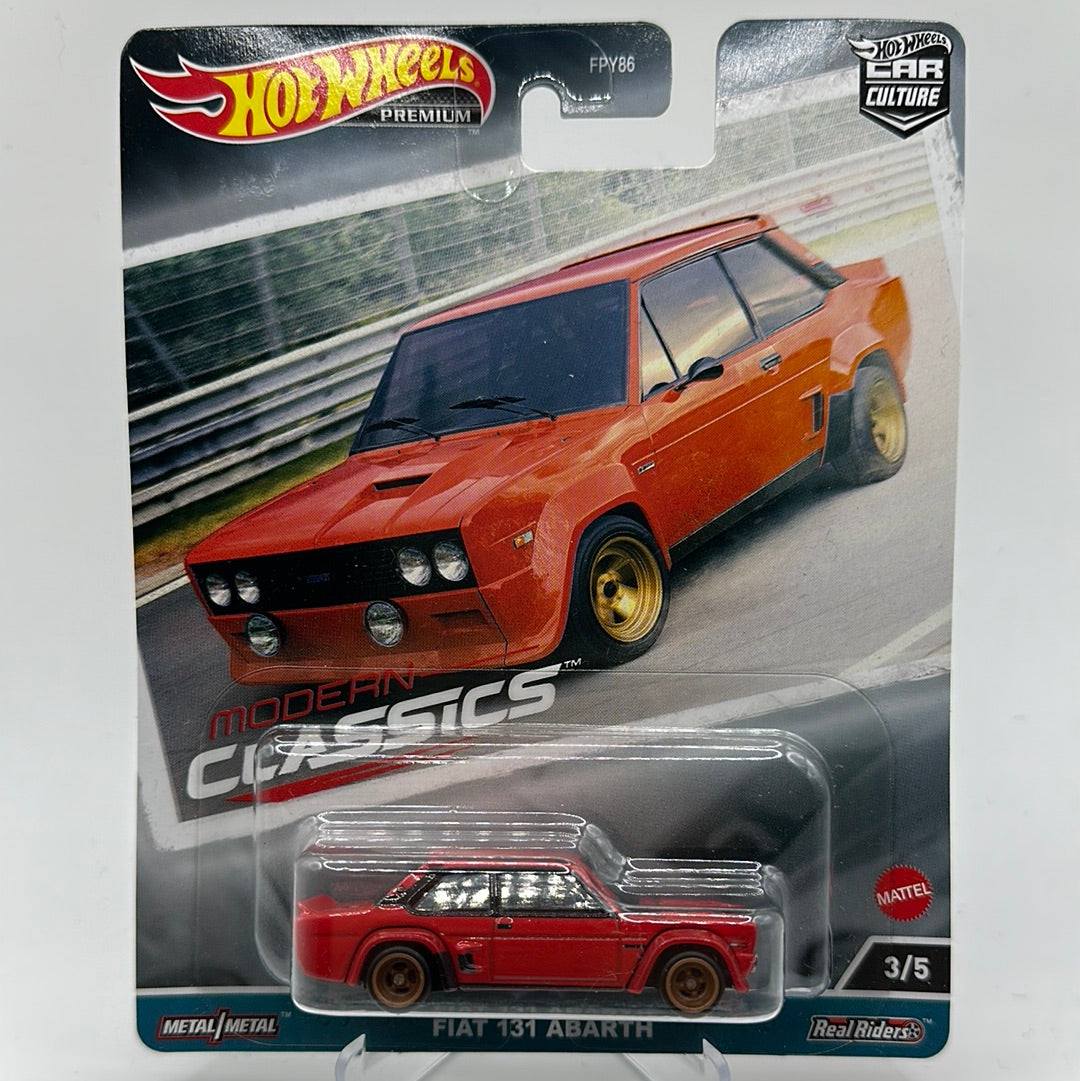 FIAT 131 Abarth Modern Classics 3/5 Hotwheels Premium 1:64