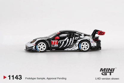 (PRE-ORDER) Porsche 911 GT3 R #77 AO Racing 2025 IMSA  Petit Le Mans MINIGT 1:64