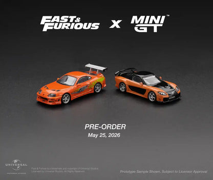 (PRE-ORDER) Mazda RX-7 VeilSide Fortune "The Fast and the Furious: Tokyo Drift" Han Seoul-Oh / Blister Packaging