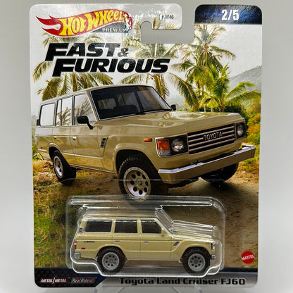 Toyota Land Cruiser FJ60 Fast & Furious 2/5 Hotwheels Premium 1:64