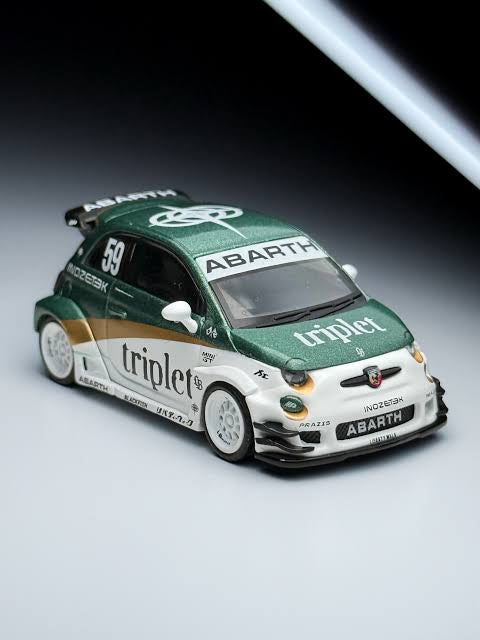 FIAT ABARTH 595 LB-WORKS X ABAS WORKS (TY EDITION) - MINI GT MGT01216