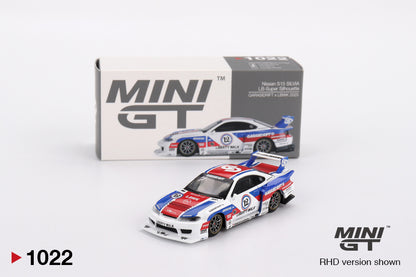 Nissan LB-Super Silhouette S15 SILVIA GARASIDRIFT x LBWK 2025 - MiniGT 1:64