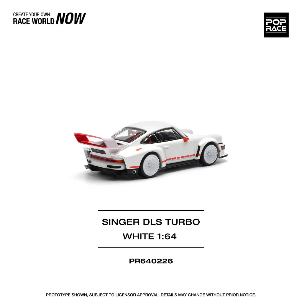 SINGER DLS TURBO "PORSCHE 934" WHITE POP RACE