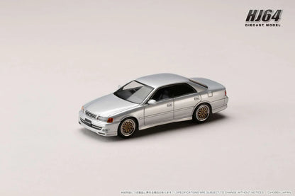 Toyota CHASER TOURER V (JZX100) 1998 SILVER METALLIC - Hobby Japan 1:64
