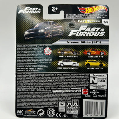 Nissan Silvia (S15) Fast Tuners 2/5 Hotwheels Premium Fast & Furious