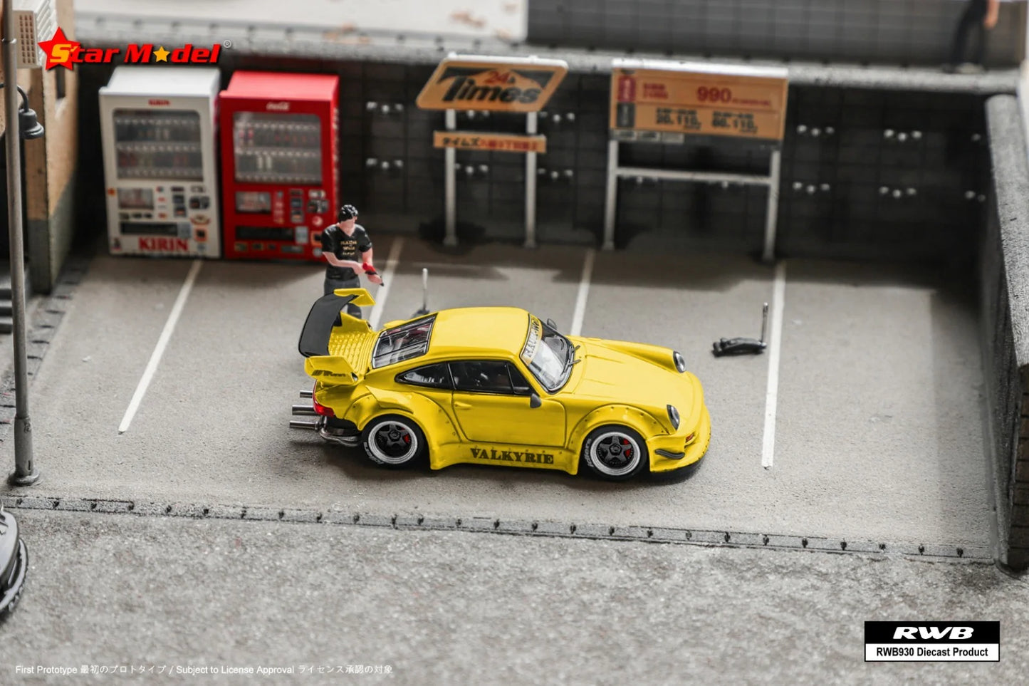 Porsche 930 GT RWB Valkyrie - Star Model 1:64
