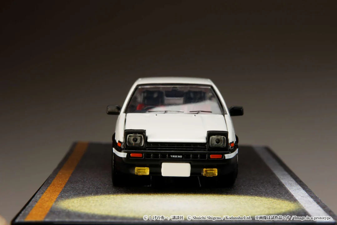 Toyota SPRINTER TRUENO (AE86) / INITIAL D Engine Mounted  - Hobby Japan 1:64