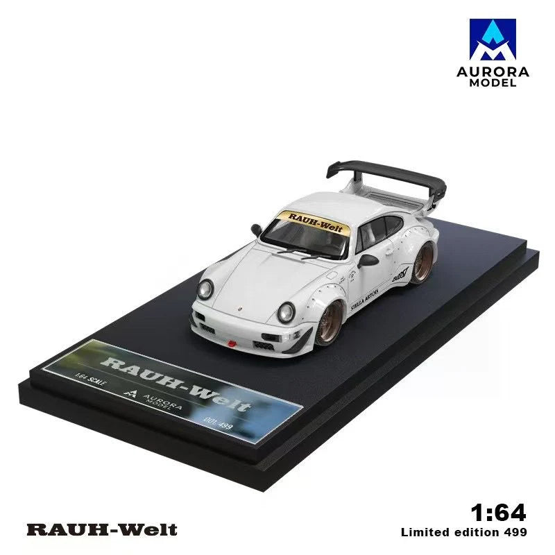 Porsche 964 Stella Artois (White) Limited 499pcs Aurora Model 1:64