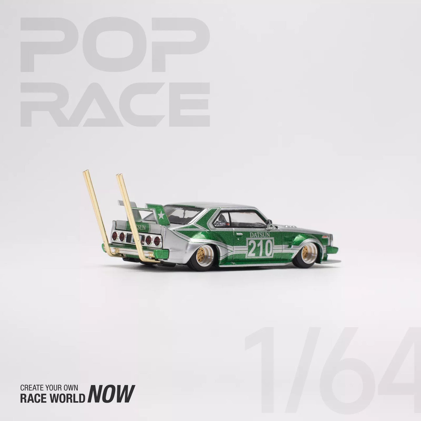 Nissan Skyline C210 Bosozoku Style Green – PR64-0061 POP RACE