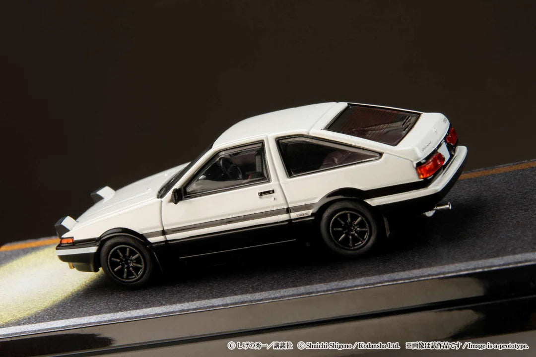 Toyota SPRINTER TRUENO (AE86) / INITIAL D Engine Mounted  - Hobby Japan 1:64