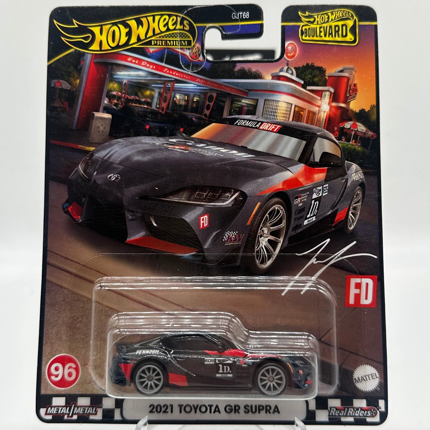 2021 Toyota GR Supra - Boulevard #96 Hotwheels Premium