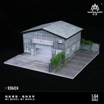 Factory Building C Diorama - MoreArt 1:64