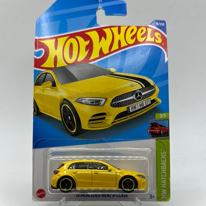 ‘19 Mercedes-Benz A-Class HW Hatchback 2/5 Hotwheels 18/250 Mainline 1:64