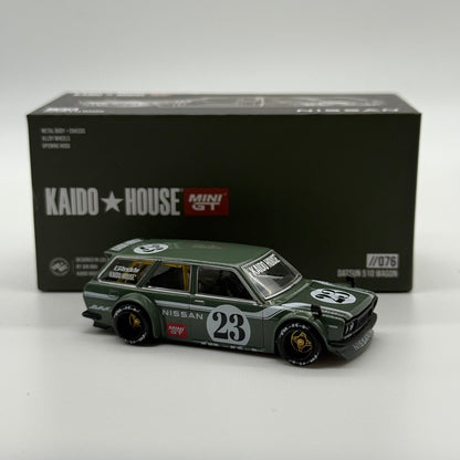 Datsun 510 Wagon //076 Kaido House x MiniGT *Opened*