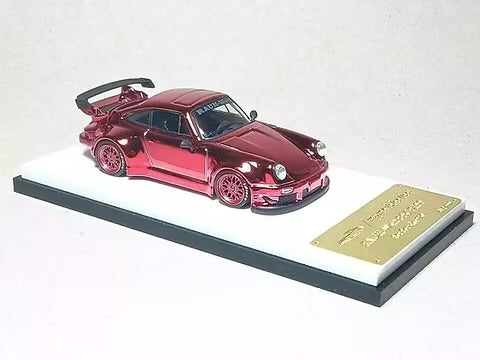 PORSCHE RWB 930 CHROME RED 999 PCS 1:64 MC