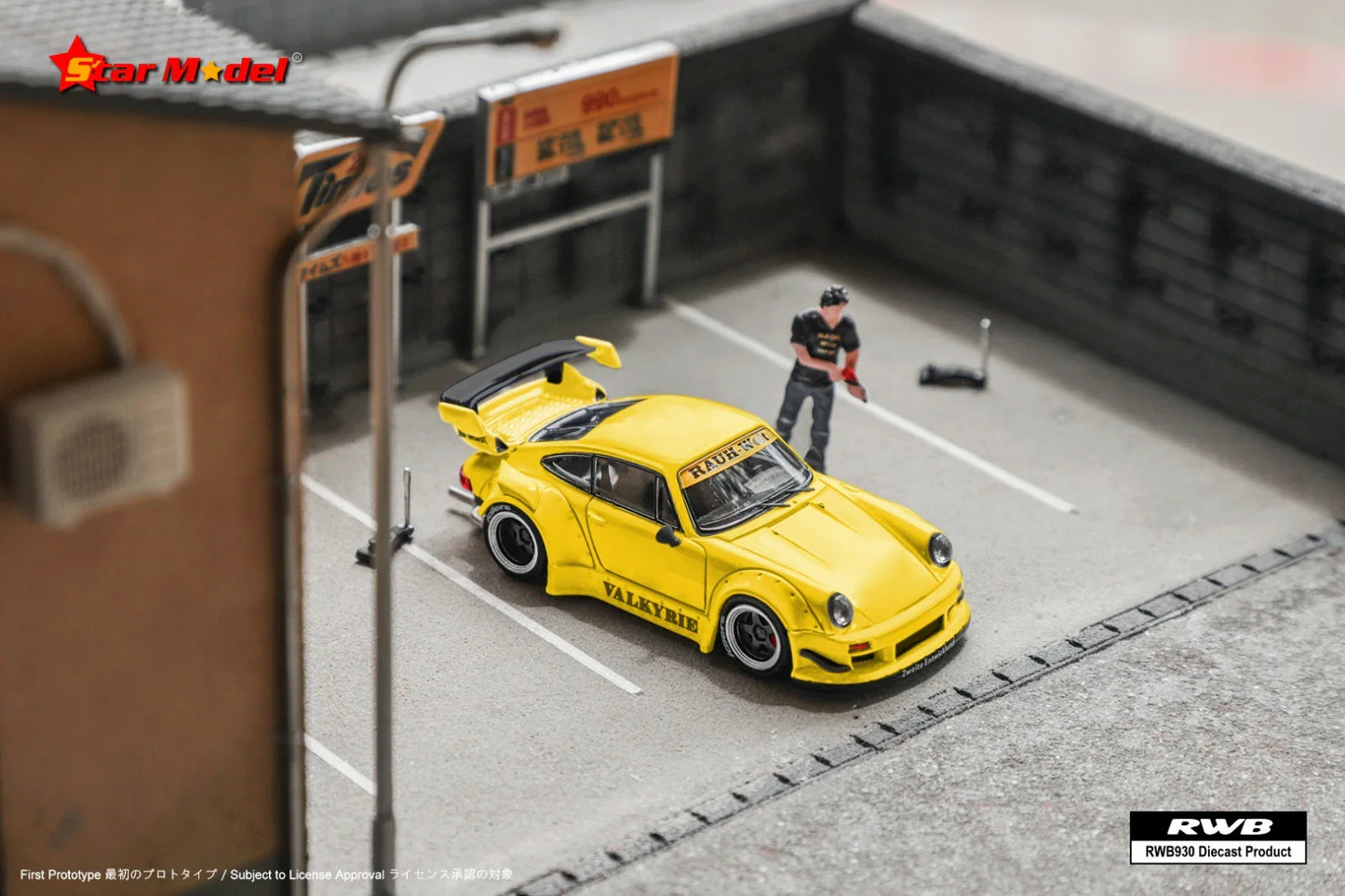 Porsche 930 GT RWB Valkyrie - Star Model 1:64