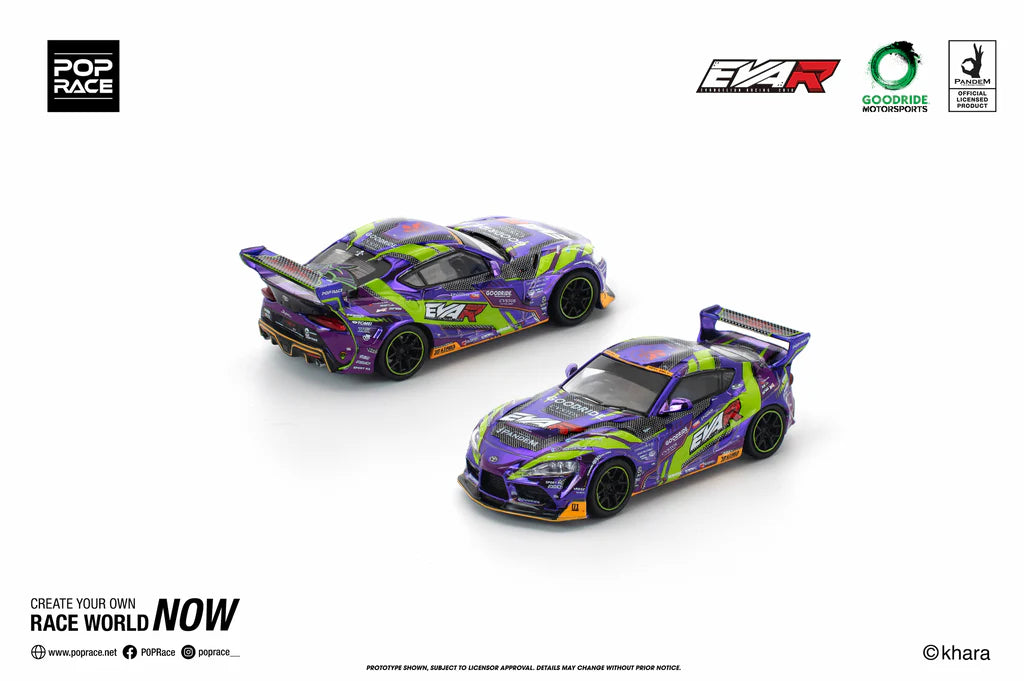 TOYOTA SUPRA (A90) PANDEM -- EVA RT TEST TYPE-01 GOODRIDE - POP RACE 1:64
