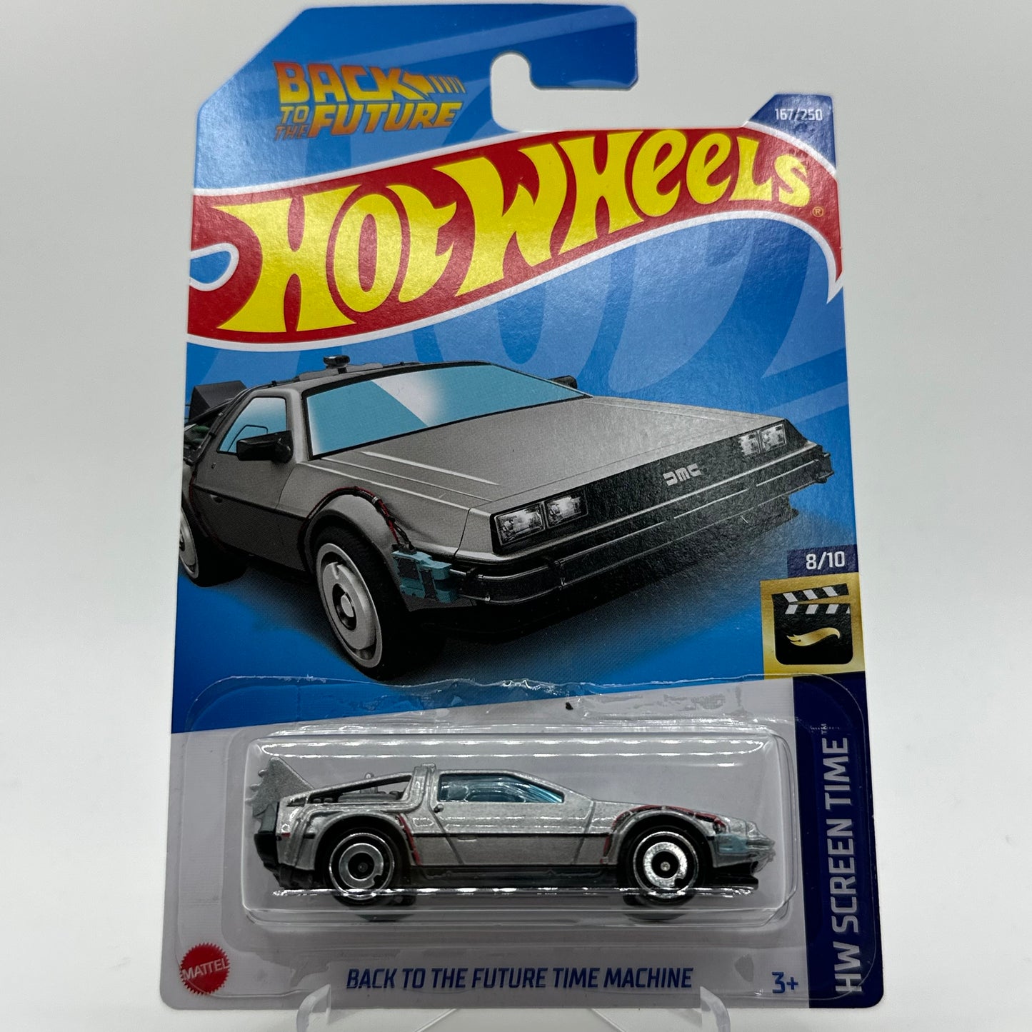 Back to the Future Time Machine - HW Screen Time 8/10 Hotwheels Mainline 167/250