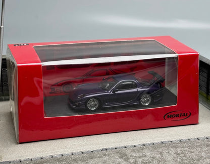 Veilside Mazda RX7 GT WING (Midnight Purple) LIMITED TO 599pcs - Mortal 1:64