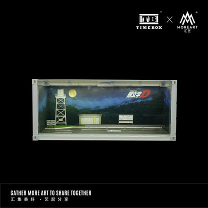 Initial D Container Scene Version B - w/ LED Lights [Timebox X Morearts]