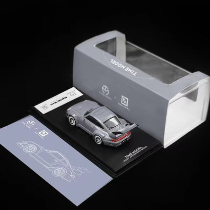 Porsche 911 993 RWB Supreme Gray - Time Model 1:64 Limited to 2020pcs