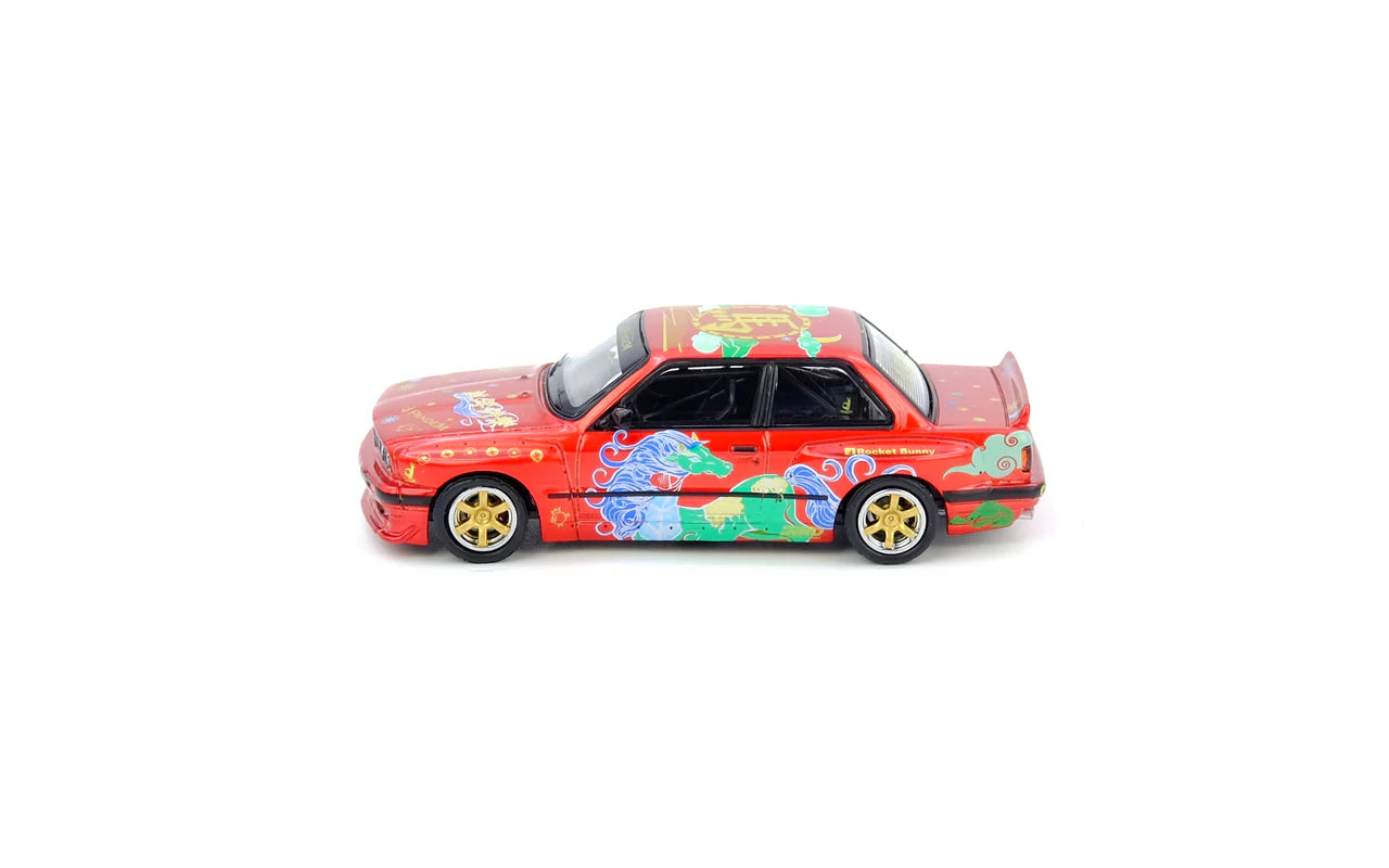 PANDEM ROCKET BUNNY BMW E30 The Year Of The Horse 2026 Limited Edition - INNO64 1:64