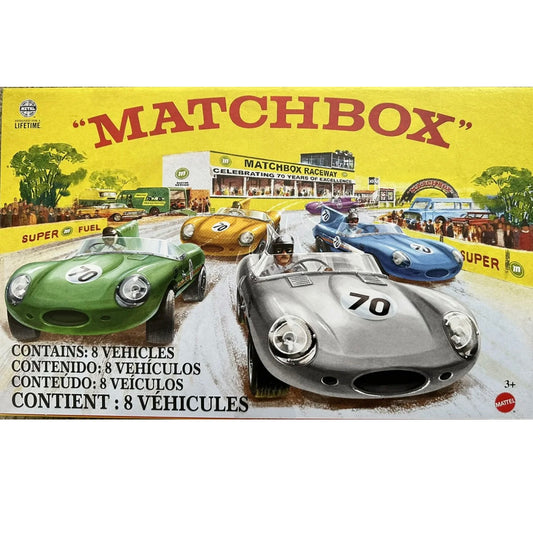 MATCHBOX HERITAGE 70th ANNIVERSARY 2023 COLLECTORS BOX Includes 8 Cars