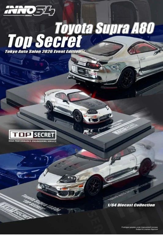Toyota Supra A80 Top Secret Tokyo Auto Salon 2026 Event Edition TAS - INNO64