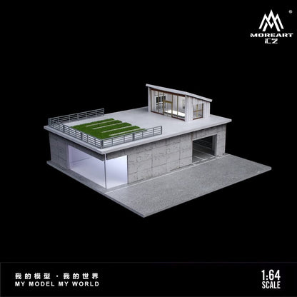 Diorama Sunroom Theme with LED Light - Moreart 1:64 Scale