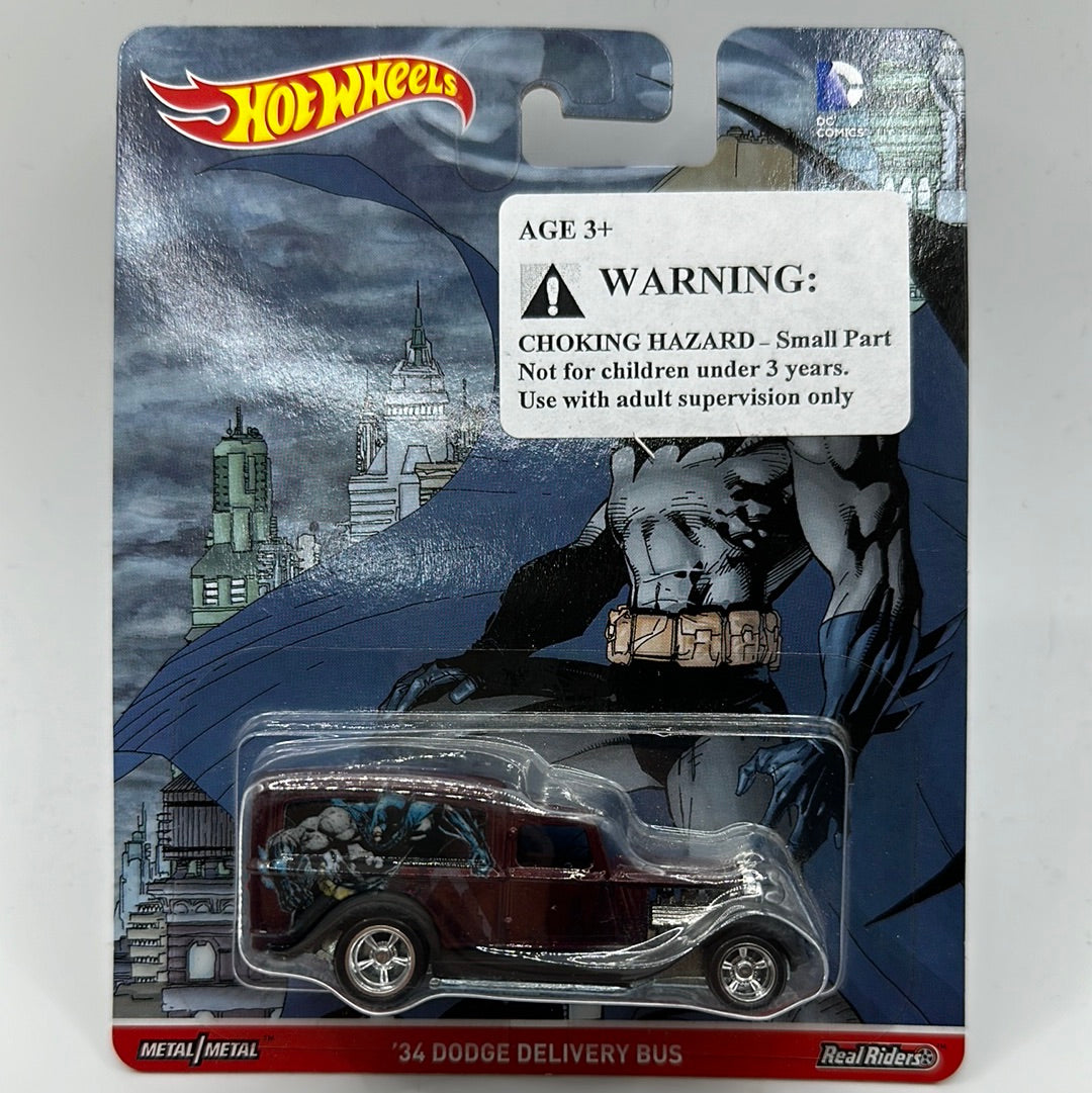 ‘34 Dodge Delivery Bus Batman DC Comics Hotwheels Premium 1:64