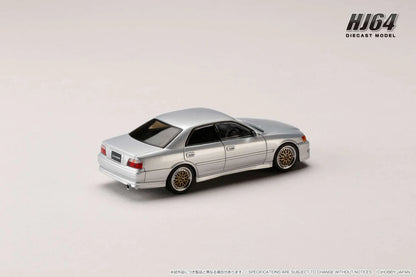 Toyota CHASER TOURER V (JZX100) 1998 SILVER METALLIC - Hobby Japan 1:64