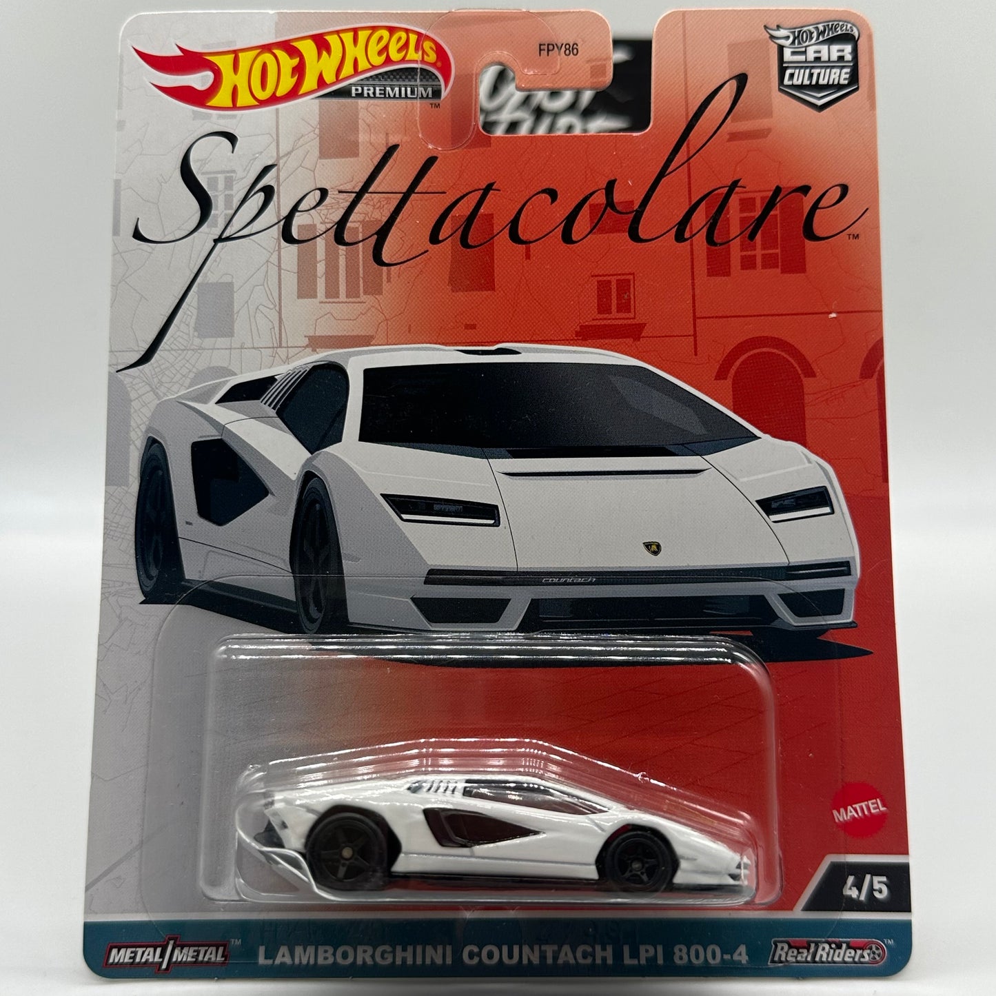 Lamborghini Countach LPI 800-4 - SPETTACOLARE 4/5 Hotwheels Premium