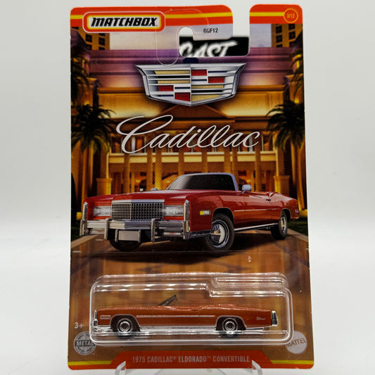 1975 Cadillac Eldorado Convertible - Matchbox CADILLAC SET 3/12