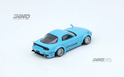 Mazda RX7 (FD3S) Pandem Rocket Bunny Tiffany Blue - INNO64