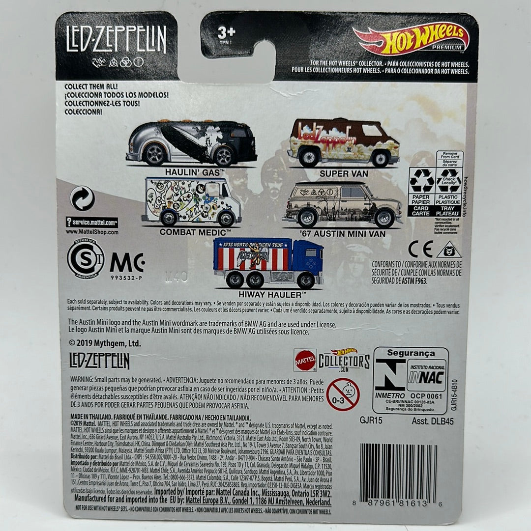 Super Van LedZeppelin 2/5 Hotwheels Premium 1:64