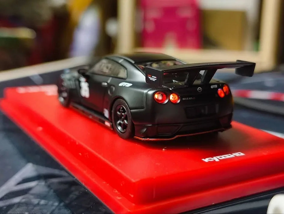 Nismo R35 GT-R GT3 (Compatible with MOTN LED Base) - Matte Black *TDE 2025 Exclusive Model* Kyosho