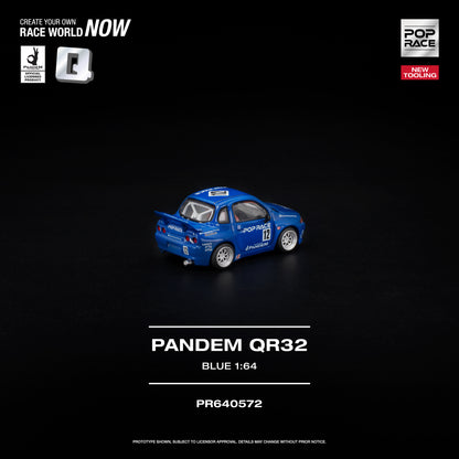 (Pre-Order) Pandem QR32 Blue (Mini R32 GTR) Pocketbunny Suzuki Twin R32